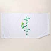 Plant hartslag - Botanist Gardening Plant Strandlaken (Voorkant)