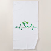 Plant hartslag - Botanist Gardening Plant Strandlaken (Voorkant)