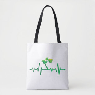 Plant hartslag - Botanist Gardening Plant Tote Bag