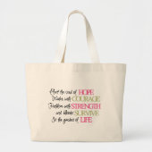 Plant het zaad van HOPE Grote Tote Bag (Voorkant)