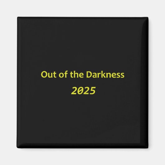 Plant Hope Watch It Bloom Suicide Prevention Walk  Magneet (Voorkant)