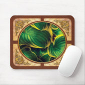 Plant - Hosta Bladeren Muismat (Met muis)