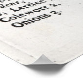 Plant Husbandry uit Orbis sensualism pictus Poster (Hoek)