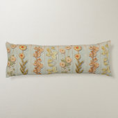  Plant Illustraties houten panelen Lichaamskussen (Achterkant)