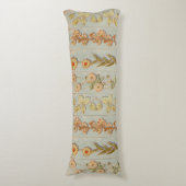  Plant Illustraties houten panelen Lichaamskussen (Voorkant Verticaal)