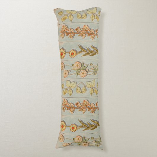  Plant Illustraties houten panelen Lichaamskussen (Voorkant Verticaal)