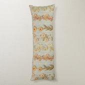  Plant Illustraties houten panelen Lichaamskussen (Achterkant (Verticaal))