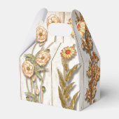  Plant Illustraties Rustic Bedankdoosjes (Voorkant Zijde)