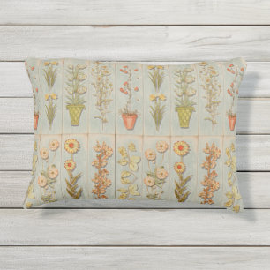 Plant Illustraties Rustic Buitenkussen