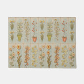  Plant Illustraties Rustic Deurmat (Voorkant)