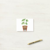 Plant in pot post-it® notes (Op bureau)