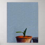 Plant in Pot Poster (Voorkant)