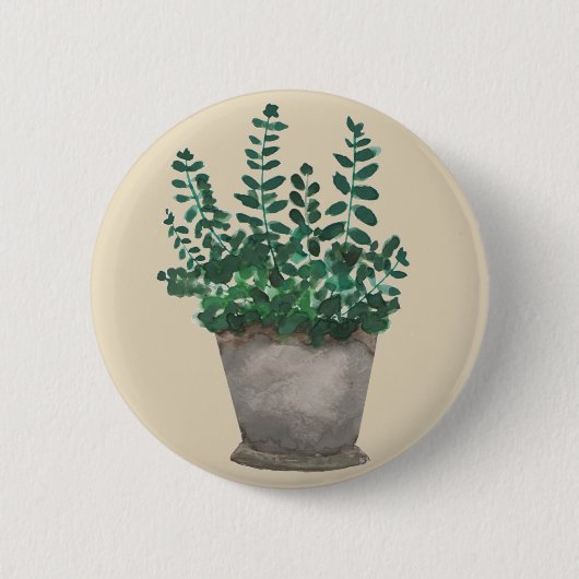 Plant in Pot Ronde Button 5,7 Cm (Voorkant)