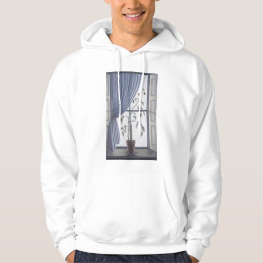 Plant in venster 2003 hoodie (Voorkant)