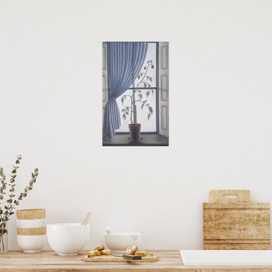 Plant in venster 2003 poster (Keuken)