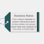 Plant inheemse aangepaste inheemse Plant kwekerij  Cadeaulabel (Achterkant Horizontaal)