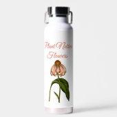 Plant Inheemse Bloemen Waterfles (Voorkant)