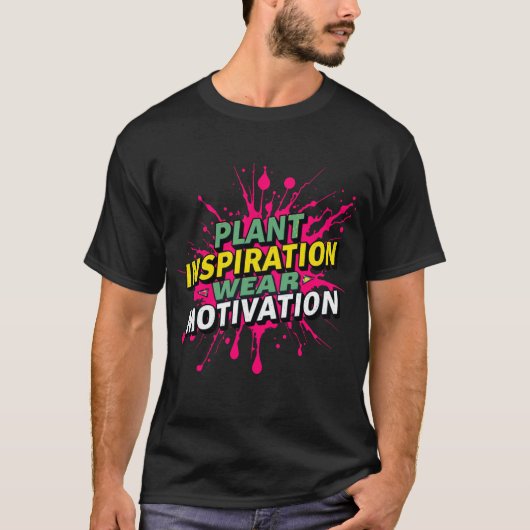 Plant Inspiration Tees (Voorkant)