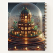 Plant Jewel Box Fantasy Art Notitieboek (Achterkant)