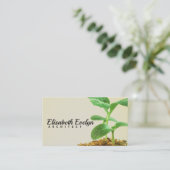 Plant jonge bomen visitekaartje (Staand voorkant)