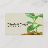 Plant jonge bomen visitekaartje (Voorkant)