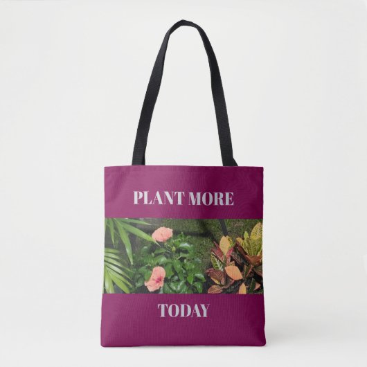 PLANT JOY TOTE BAG (Voorkant)