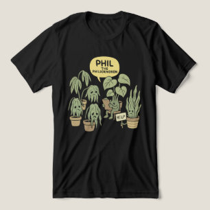 Plant Killer Ondersteuningsgroep – Grappige Huispl Tri-Blend Shirt