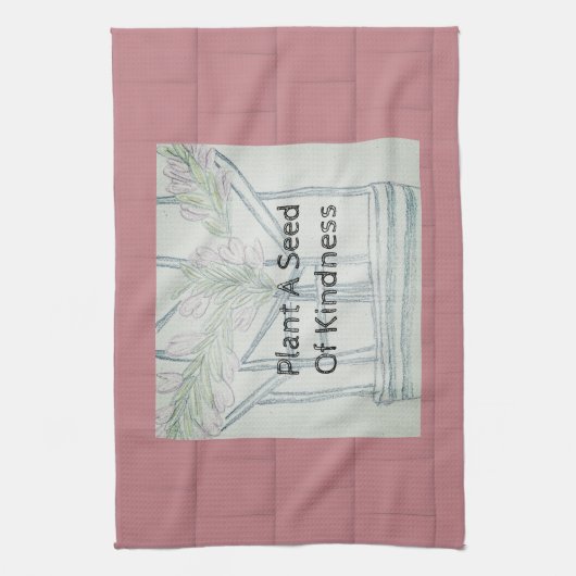 Plant Kindness Theedoek (Verticaal)