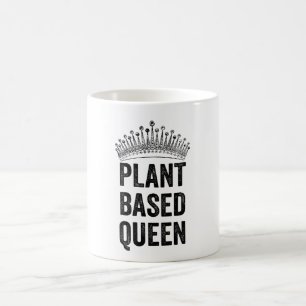 Plant koningin koffiemok