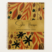 Plant laat gouden nieuwjaar achter planner (Voorkant)