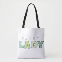 Plant Lady Canvas tas