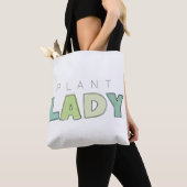 Plant Lady Canvas tas (Dichtbij)