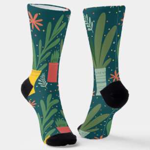 Plant Lady Crew Socks Sokken