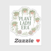 Plant Lady Era  Sticker (Vel)