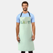 Plant Lady Gardening Apron Schort (Gedragen)