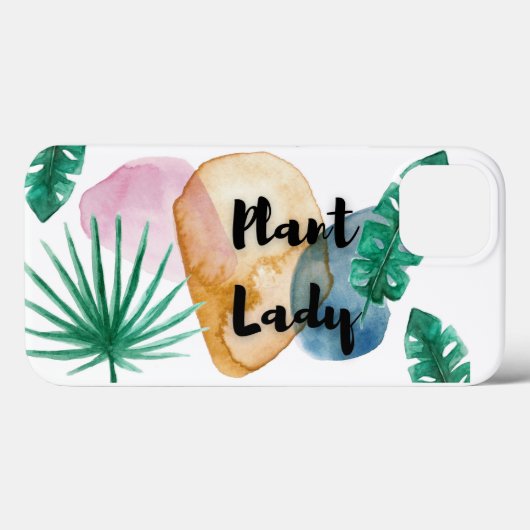 Plant Lady Hoesje-Mate iPhone Case (Achterkant (horizontaal))