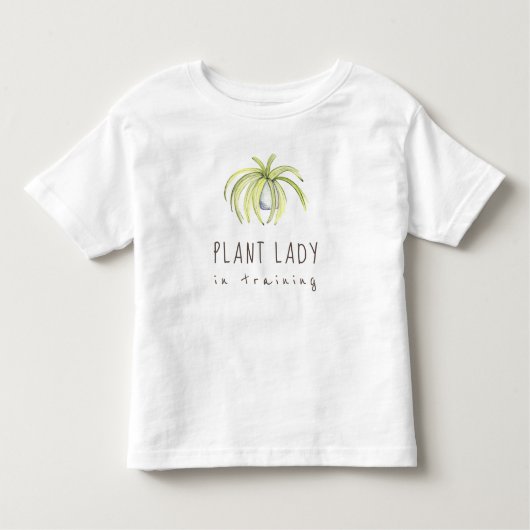 Plant Lady in Training Kinder Shirts (Voorkant)