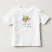Plant Lady in Training Toddler T-shirt (Voorkant)