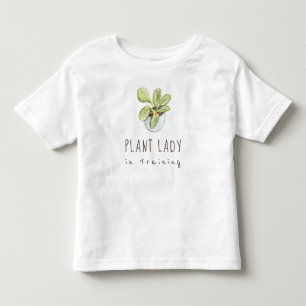 Plant Lady in Training Toddler T-shirt