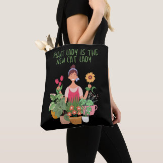 Plant Lady is de New Cat Lady Tote Bag