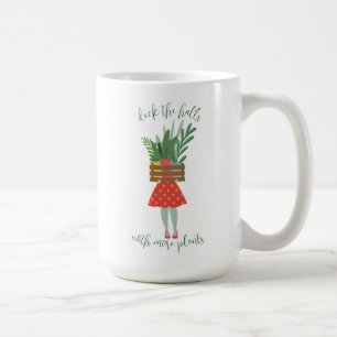 Plant Lady Kerstkoffie Mok