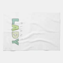 Plant Lady Kitchen Towel Theedoek
