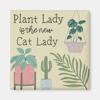 Plant Lady Magneet
