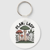 Plant Lady Sleutelhanger (Voorkant)