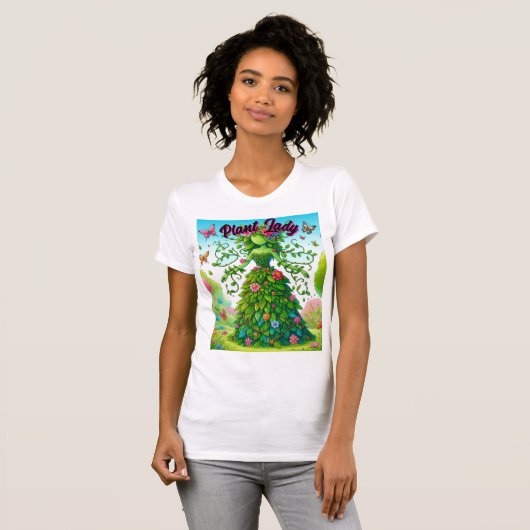 Plant Lady T-shirt (Voorkant volledig)