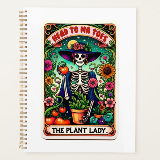 Plant Lady Tarot Kaart Planner (Voorkant)