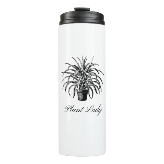 Plant Lady Thermal Tumbler Thermosbeker (Voorkant)