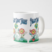Plant Lady Vibes Coffee Mok | Schattigee Mok (Voorkant rechts)