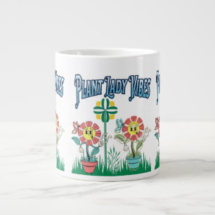 Plant Lady Vibes Coffee Mok Schattigee Mok