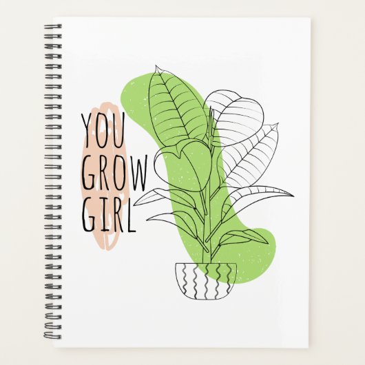 Plant liefhebber You Grow Girl Planner (Voorkant)